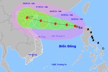 Bão Yagi đang tăng tốc, là một trong những cơn bão mạnh nhất 2024
