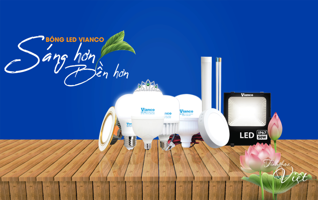 Đèn LED Vianco đạt danh hiệu Cơ sở, công trình sử dụng năng lượng xanh - 2 Đèn LED Vianco đạt danh hiệu Cơ sở, công trình sử dụng năng lượng xanh - 2