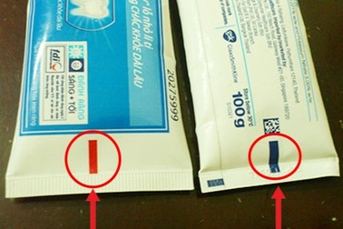 Dải màu trên đuôi túyp kem đánh răng có ý nghĩa gì?