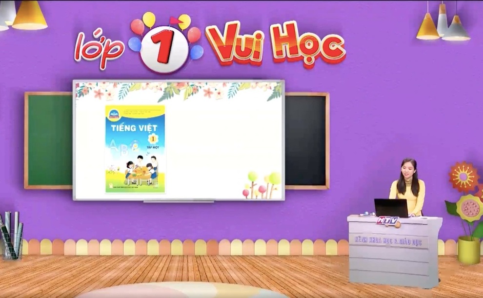 Sáng nay, TPHCM phát sóng dạy lớp 1, 2 qua truyền hình - 1 Sáng nay, TPHCM phát sóng dạy lớp 1, 2 qua truyền hình - 1