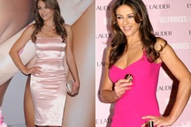 Elizabeth Hurley “nghiện” màu hồng