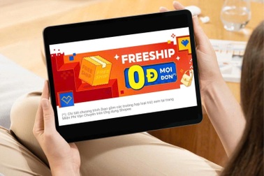 Shopee công bố chương trình "Phí ship 0Đ mọi đơn"