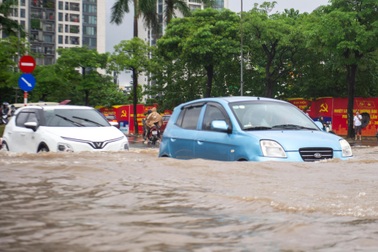 Hà Nội thống kê những điểm còn úng ngập sáng nay