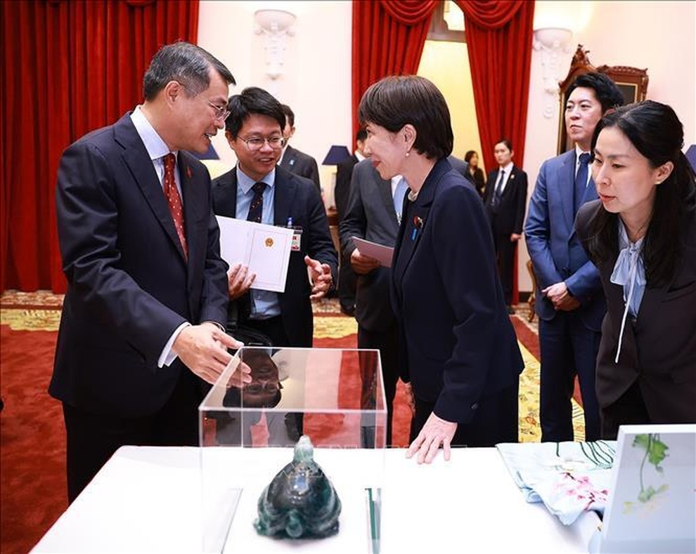 Thủ tướng Lê Minh Hưng chủ trì chiêu đãi trọng thể Thủ tướng Nhật Bản Takaichi Sanae - 4