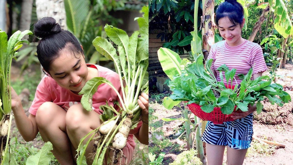 Nông dân 9X xinh đẹp sở hữu trại nấm và khu vườn trĩu quả vạn người mê - 5 Nông dân 9X xinh đẹp sở hữu trại nấm và khu vườn trĩu quả vạn người mê - 5