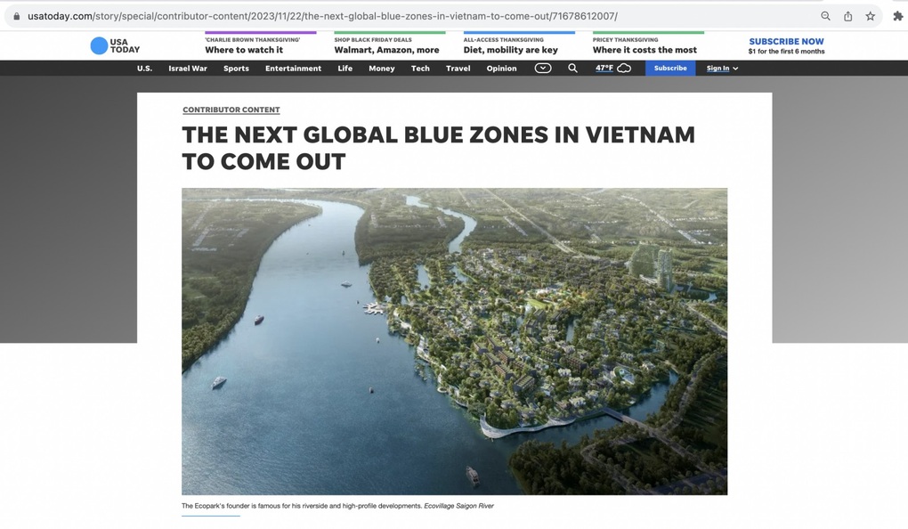 Ecovillage Saigon River - dự án theo phong cách Blue Zones lên báo quốc tế - 1 Ecovillage Saigon River - dự án theo phong cách Blue Zones lên báo quốc tế - 1