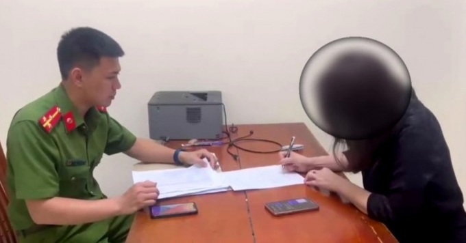 Chị D. trình báo sự việc tới Công an huyện Thọ Xuân.