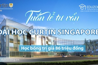 Tuần lễ tư vấn: Học Đại học công lập Curtin Úc tại Singapore