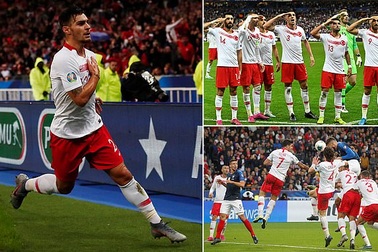 Tuyển Pháp chia điểm, chia hy vọng dự Euro 2020 cùng Thổ Nhĩ Kì