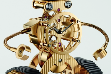Ngắm chiếc đồng hồ robot để bàn gần 400 triệu đồng