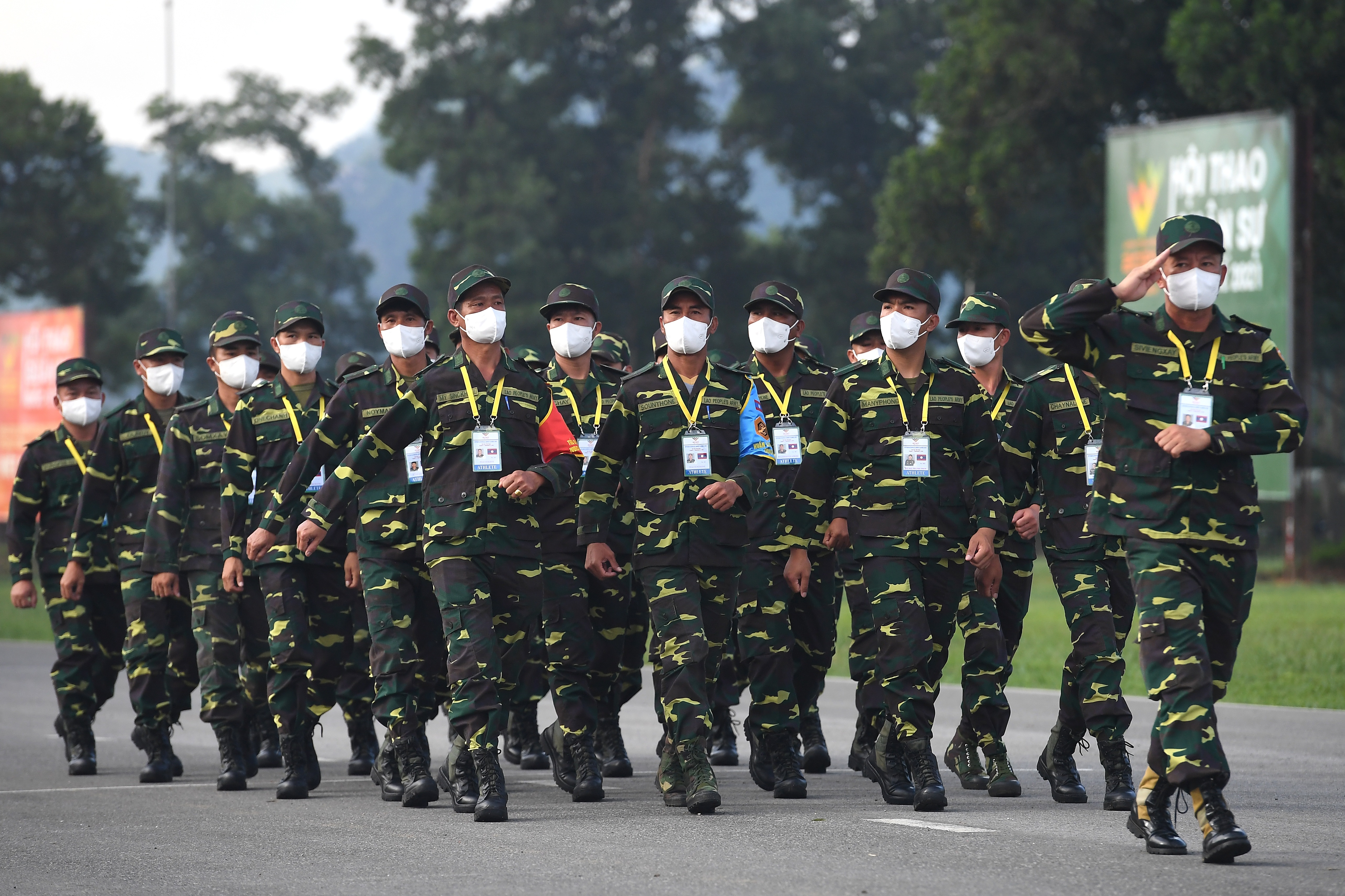 Ấn tượng hình ảnh Lễ khai mạc Army Games tại Việt Nam - 8 Ấn tượng hình ảnh Lễ khai mạc Army Games tại Việt Nam - 8