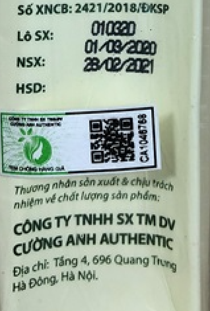 Cục An toàn thực phẩm cảnh báo người dân không nên mua sản phẩm Trà Slim Cường Anh - Ảnh 1. Cục An toàn thực phẩm cảnh báo người dân không nên mua sản phẩm Trà Slim Cường Anh - Ảnh 1.