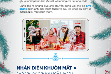 Sở hữu Vivo V7 – Bắt ngay khoảnh khắc selfie cực chất của mùa Giáng sinh