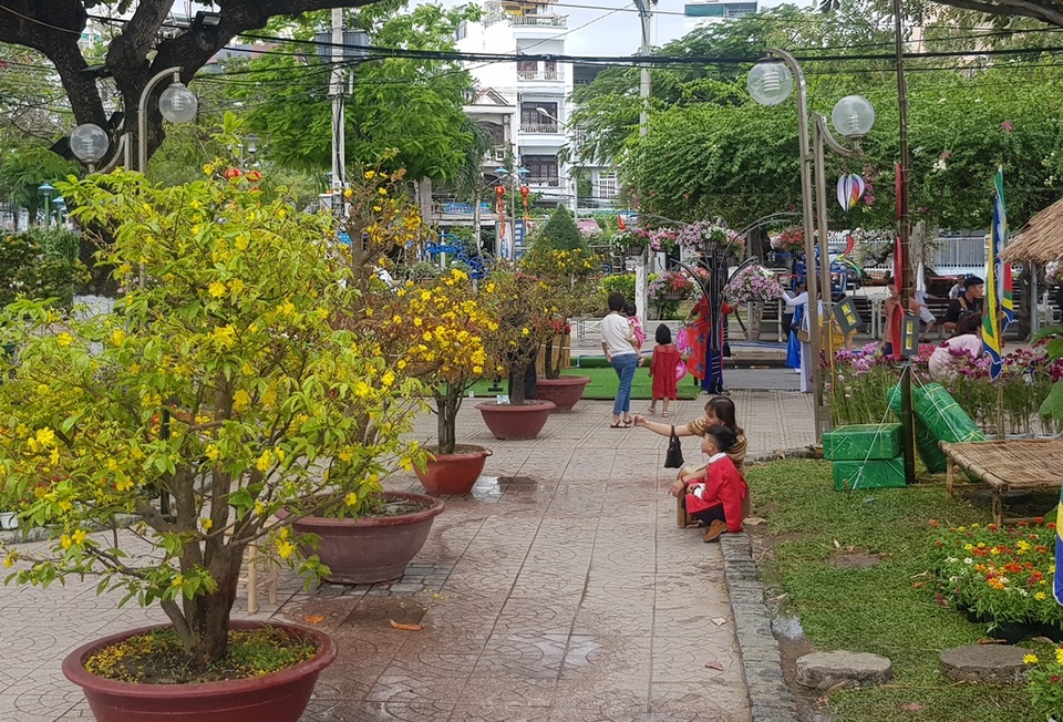 Nha Trang: Công viên bờ biển ngập sắc hoa, người dân náo nức du xuân sớm - 2 Nha Trang: Công viên bờ biển ngập sắc hoa, người dân náo nức du xuân sớm - 2