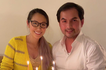 Vợ siêu mẫu Đức Tiến viết tâm thư gây xúc động: "Hẹn anh ở kiếp sau"