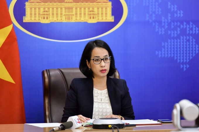 Phó Phát ngôn Bộ Ngoại giao Phạm Thu Hằng