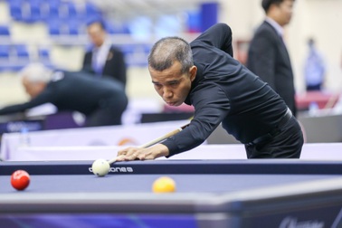 Trần Quyết Chiến suýt tạo bất ngờ tại World Cup billiards carom 3 băng