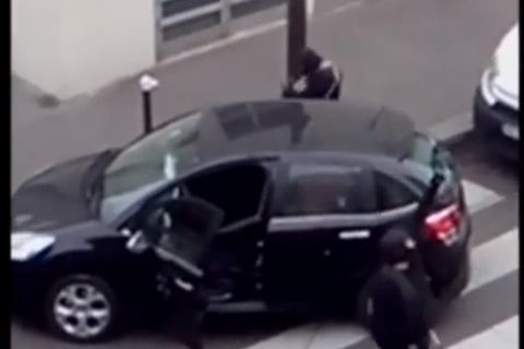 Xuất hiện đoạn phim mới về vụ thảm sát tòa báo Charlie Hebdo