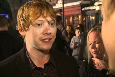 Rupert Grint dự công chiếu phim