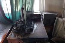 Cháy trường học lúc giữa trưa