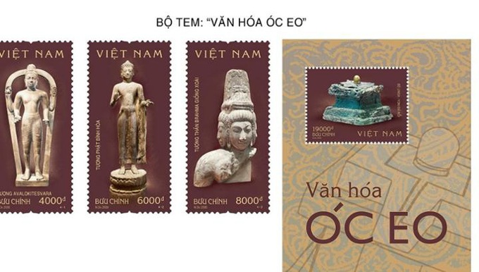 An Giang: Phát hành bộ tem ‘Văn hóa Óc Eo’ năm 2020 - Ảnh 2. An Giang: Phát hành bộ tem ‘Văn hóa Óc Eo’ năm 2020 - Ảnh 2.
