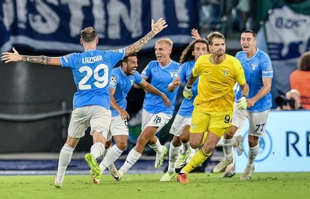 Lazio hòa Atletico Madrid nhờ bàn gỡ của thủ môn ở phút 90+5 - 2