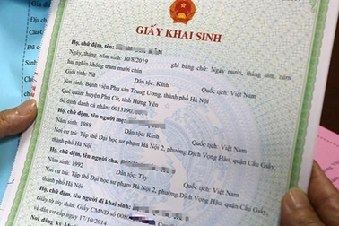 Muốn làm giấy khai sinh phải xét nghiệm ADN giá 8 triệu đồng