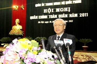 Khai mạc Hội nghị Quân chính toàn quân năm 2011