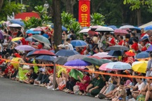 Ba Đình và nhiều khu vực trung tâm Hà Nội khả năng có mưa rào, dông