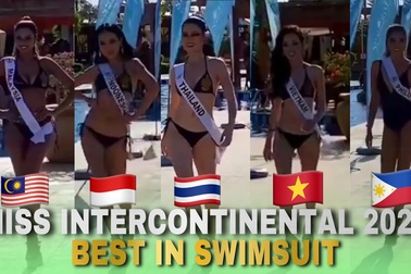 Trần Hoàng Ái Nhi và các người đẹp trình diễn áo tắm