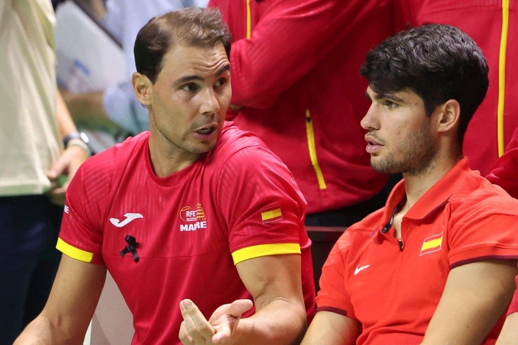 Nadal ច្រានចោលការប្រៀបធៀប Big Three ជាមួយ Alcaraz និង Sinner - ១ Nadal bác bỏ so sánh Big Three với Alcaraz và Sinner - 1