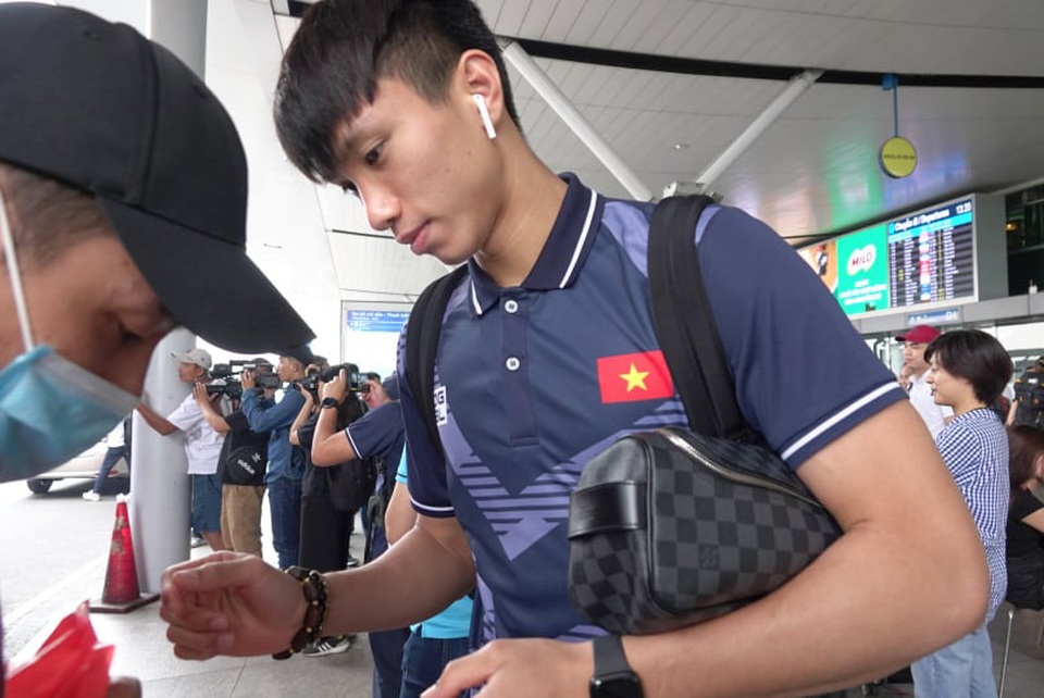 U22 Việt Nam rạng rỡ lên đường dự SEA Games 30 - 4 U22 Việt Nam rạng rỡ lên đường dự SEA Games 30 - 4