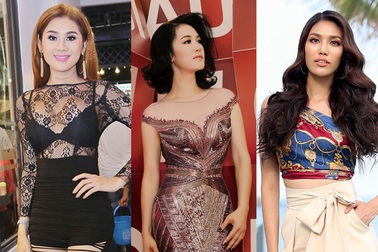 Hoàng Thuỳ - Minh Tú – Lan Khuê dẫn đầu sao mặc đẹp; Lâm Chi Khanh "hở bạo" vẫn kém duyên
