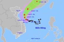 Bão Wutip có thể mạnh thêm, nhiều nơi ở miền Trung mưa trên 350mm
