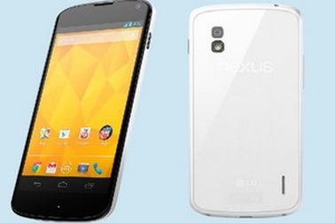 LG chính thức trình làng Nexus 4 trắng, lên kệ ngày 29/5