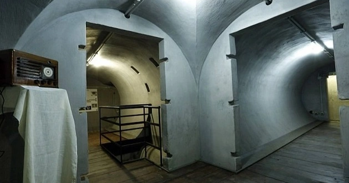 Một góc hầm ngầm tuyệt mật của Mussolini (Ảnh: Reuters).