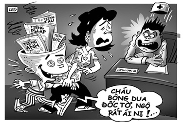 Báo động chứng “rối loạn ngôn ngữ” 