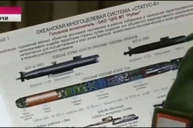 Mỹ từng chế nhạo vũ khí Status-6 của Nga