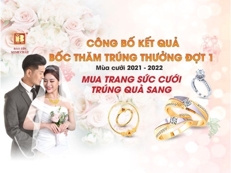 Bảo Tín Minh Châu trao 100 triệu đồng cho khách trúng thưởng mùa cưới đợt 1 - 1