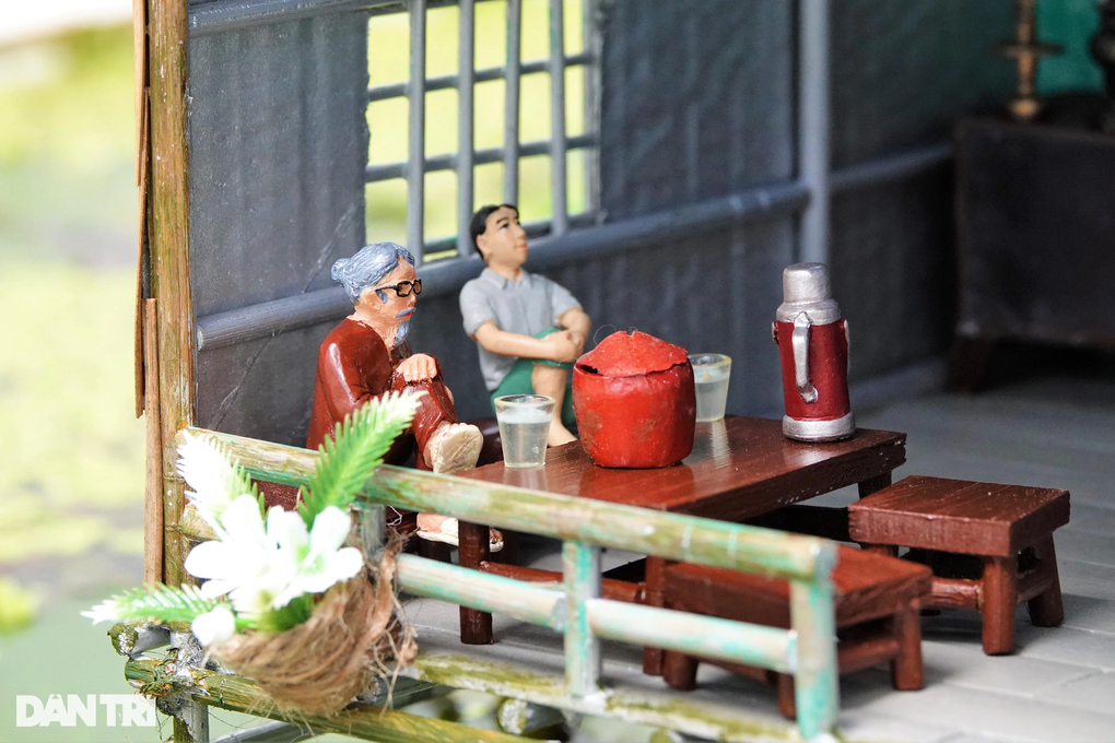 Biến đũa, bìa... thành nhà sàn thu nhỏ, bán một cái thu ngay tiền triệu - 8 Biến đũa, bìa... thành nhà sàn thu nhỏ, bán một cái thu ngay tiền triệu - 8