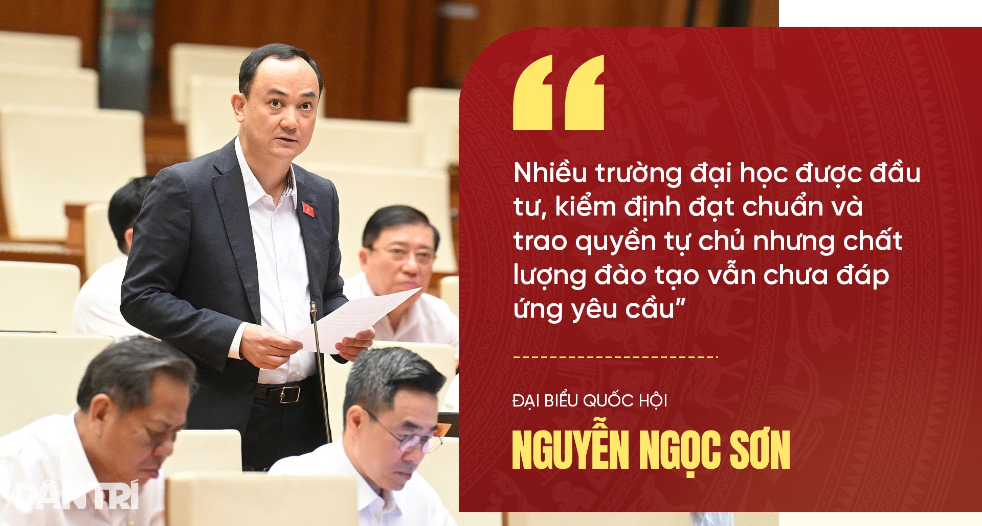 Những phát ngôn về dạy - học thêm và áp lực thi cử làm nóng nghị trường - 13 Những phát ngôn về dạy - học thêm và áp lực thi cử làm nóng nghị trường - 13