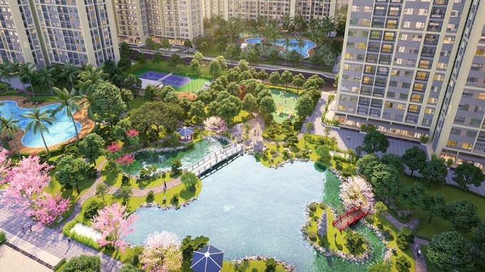 Gắn liền với thiên nhiên, cuộc sống tại The Origami luôn an yên, tĩnh tại.