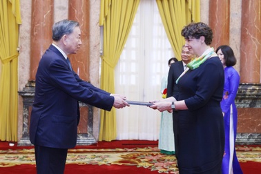 Tổng Bí thư, Chủ tịch nước Tô Lâm tiếp Đại sứ các nước trình Quốc thư