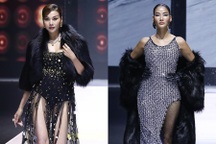 Thanh Hằng - Hoàng Thùy bất ngờ "chạm mặt" tại sự kiện thời trang