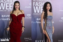 Thanh Hương, Á hậu Đào Hiền diện váy cúp ngực khoe đường cong nóng bỏng