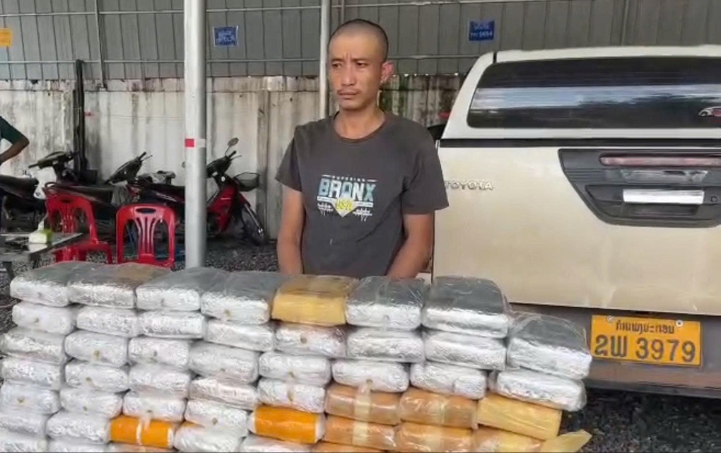 Cảnh sát Việt Nam phối hợp với Lào phá chuyên án ma túy