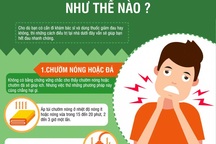 Inforgraphic: Điều trị đau vai gáy tại nhà như thế nào?