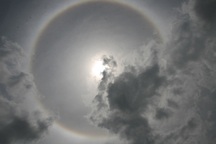 Lào Cai: Xảy ra hiện tượng “quầng mặt trời” 