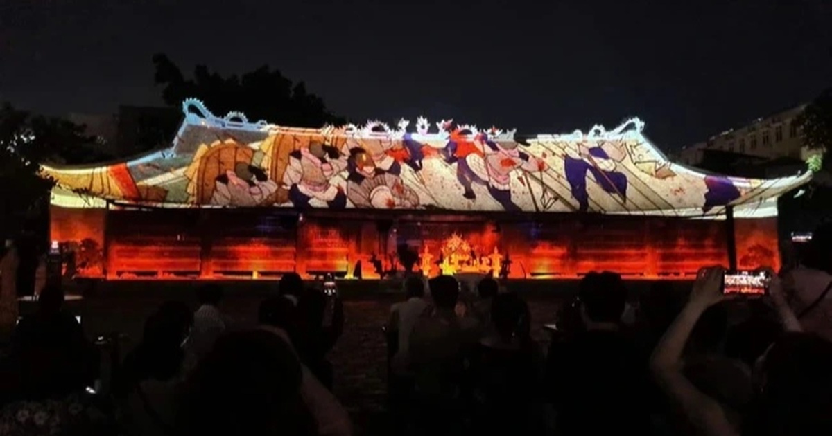Hải Phòng ra mắt tour đêm 3D mapping tại Đình Hàng Kênh