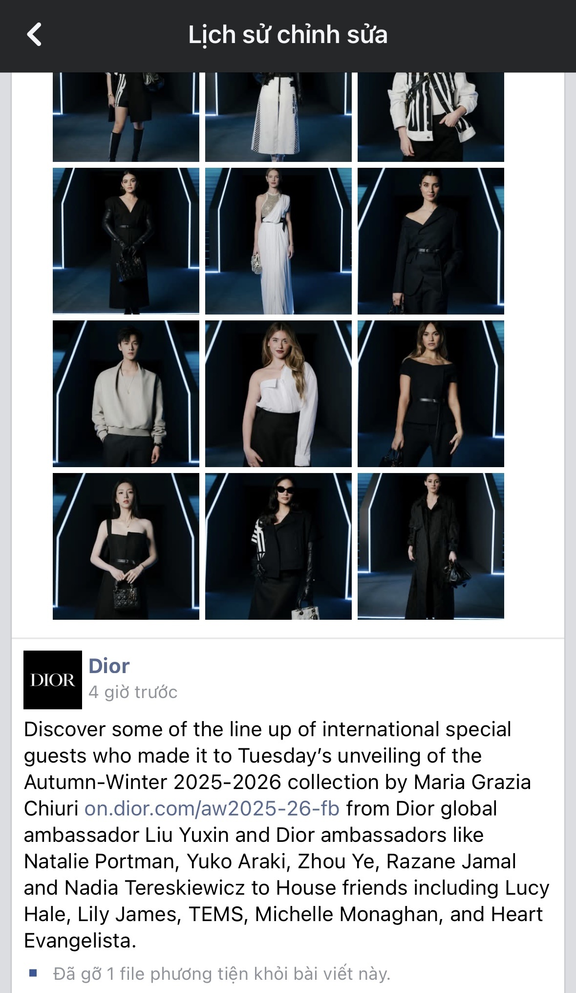 Trước Hoa hậu Thùy Tiên, Dior ứng xử thế nào với nghệ sĩ châu Á dính ồn ào? - 2 Trước Hoa hậu Thùy Tiên, Dior ứng xử thế nào với nghệ sĩ châu Á dính ồn ào? - 2